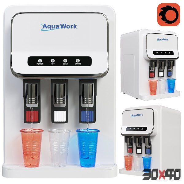 Purifier Aqua Work D93-WE-30x40 Mood