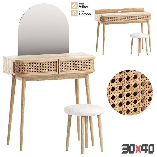 Dressing tables La Redoute Interieurs set 1-30x40 Mood