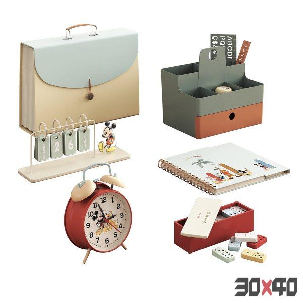 Zara toy Mickey Mouse set-30x40 Mood