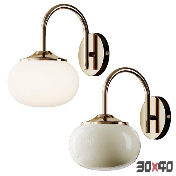 Marshmallow Wall Lamp from Vakkerlight-30x40 Mood