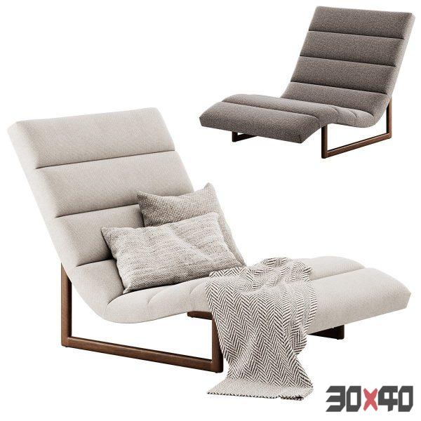 Chaise lounge Sag Harbor by Homenature