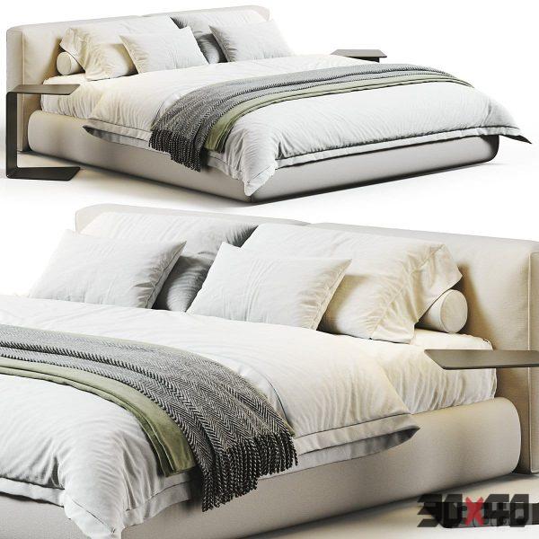 Amos Boucle Bed