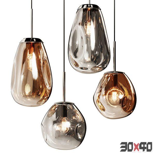 Leitmotiv Pendant lamp-30x40 Mood
