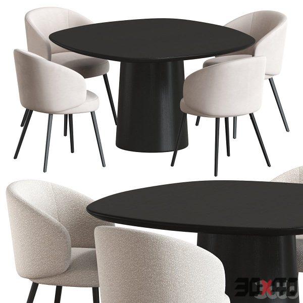 Table Motto chair Lloyd Eichholtz-30x40 Mood