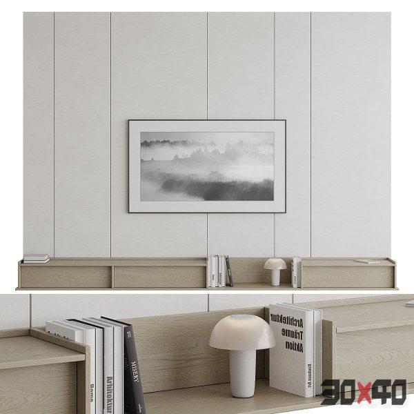 TV wall 006-30x40 Mood