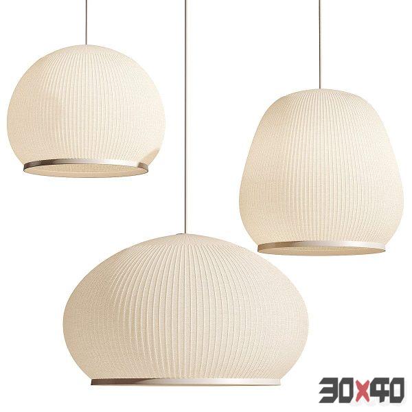 Vibia Knit Pendant Lamp-30x40 Mood