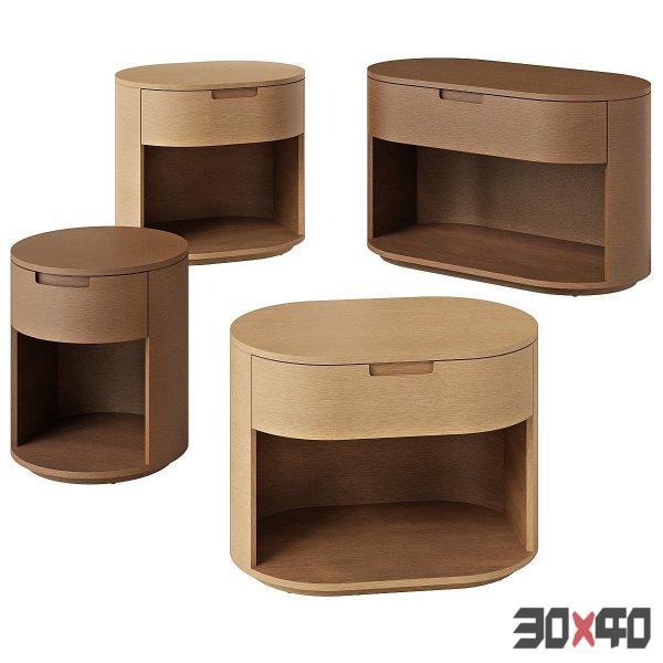 Restoration Hardware Corta open nightstands-30x40 Mood