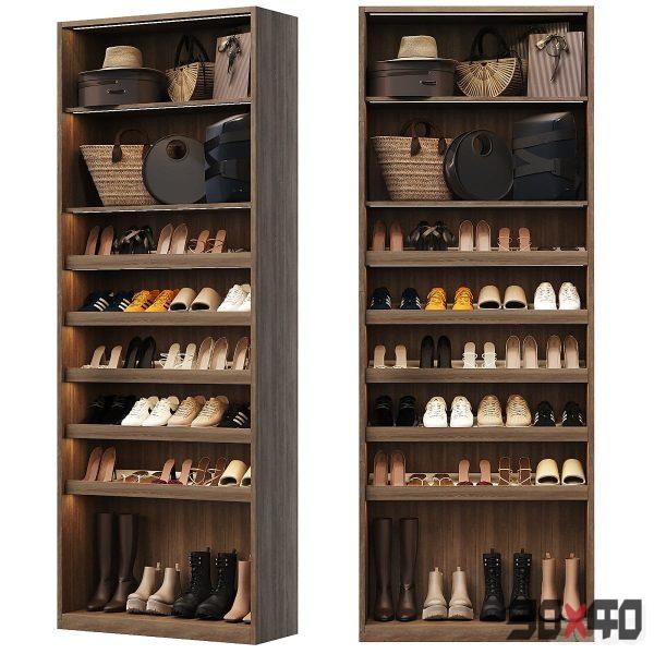 Shoe cabinet with filling for hallway and wardrobe-30x40 Mood
