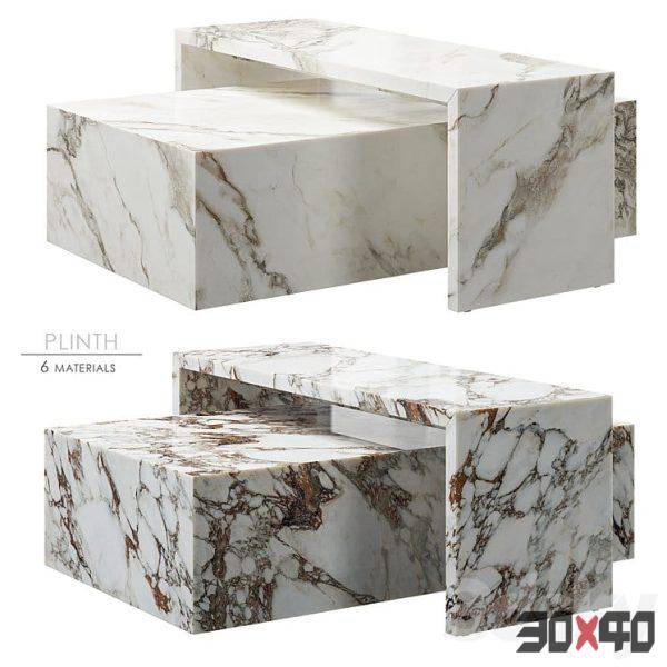 PLINTH BRIDGE LOW table Norm Architects-30x40 Mood