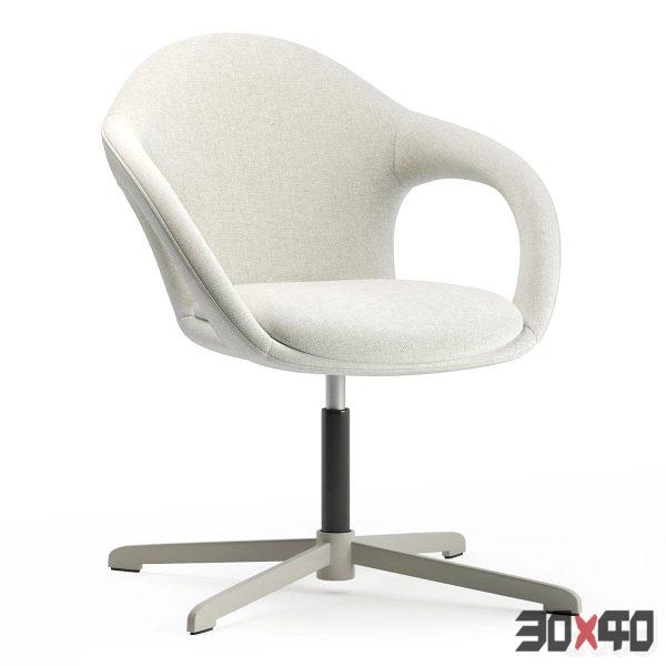 Chair Magnus Textile Light Gray-30x40 Mood