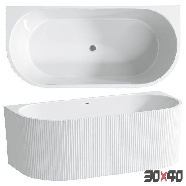 Acrylic Wall Bath Belbagno-30x40 Mood