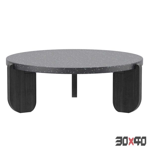 Cleo Concrete Coffee Table-30x40 Mood