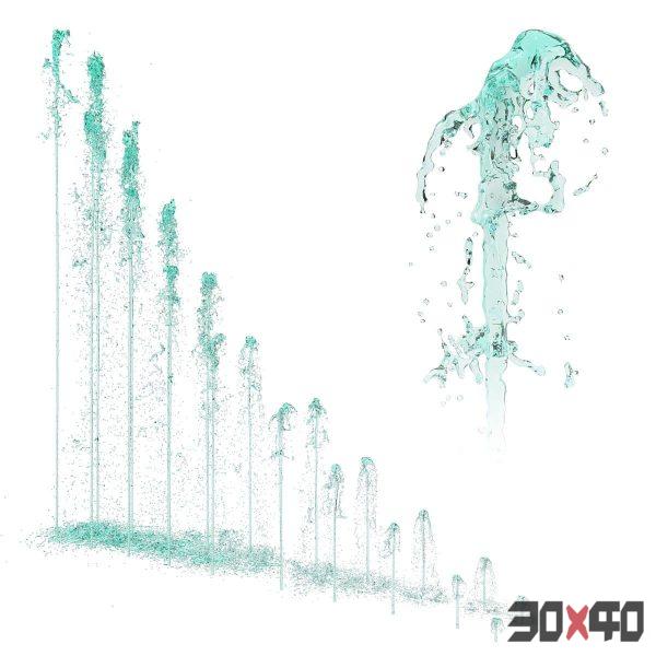 20 Water fountain-30x40 Mood