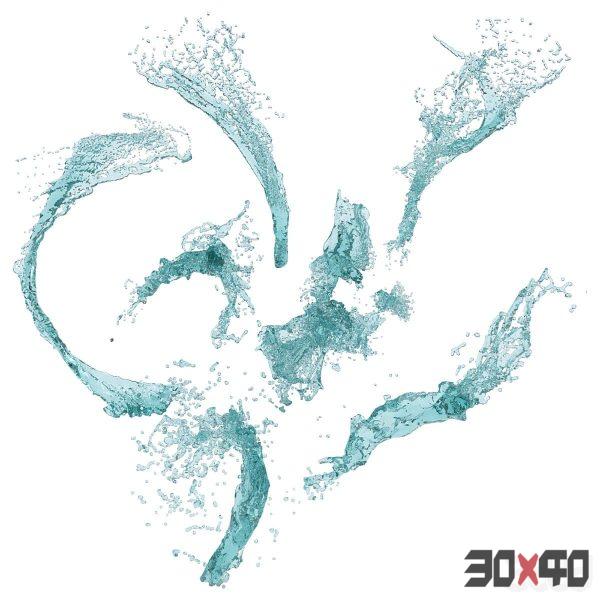 7 Water Splash vol 5-30x40 Mood