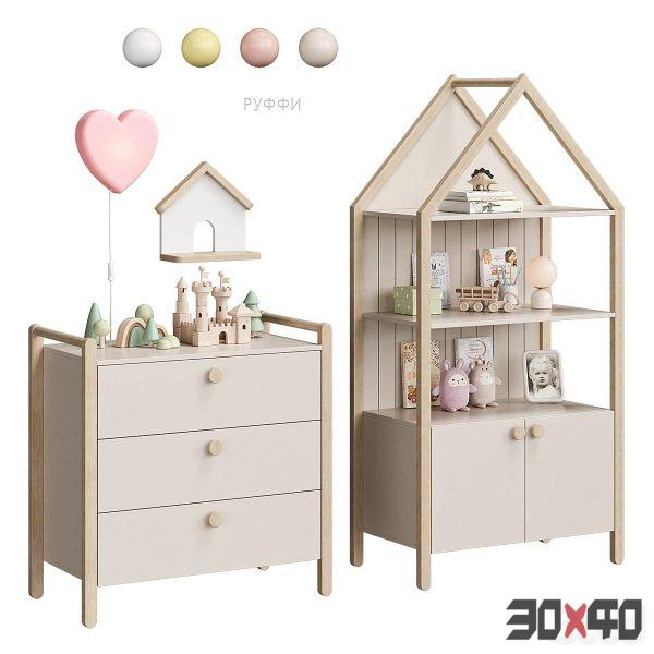 Ruffy children furniture Divan.ru set2-30x40 Mood