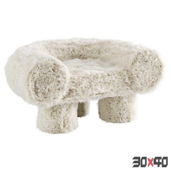 Mineral Yeti armchair by Vincent Mazenauer