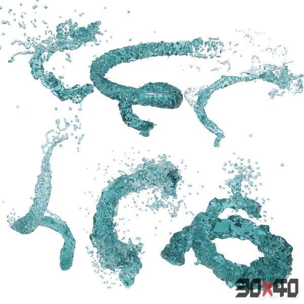 6 Water Splash Vol 6-30x40 Mood