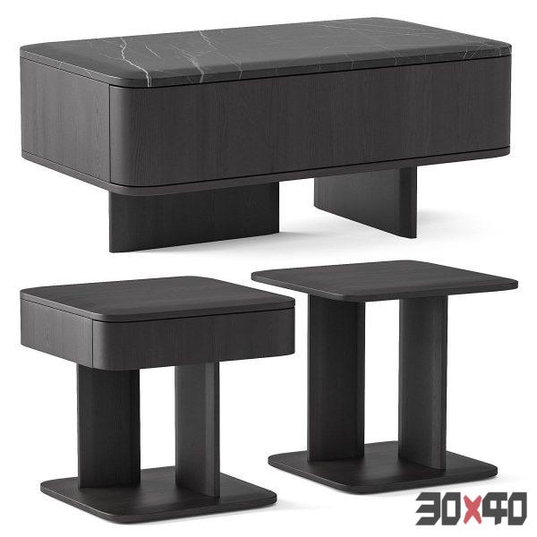 Poliform Brera Bedside Tables