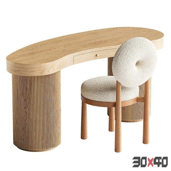 Ary Desk and Baba Chair-30x40 Mood