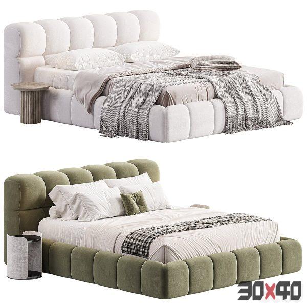 Fabric bed Tech-30x40 Mood