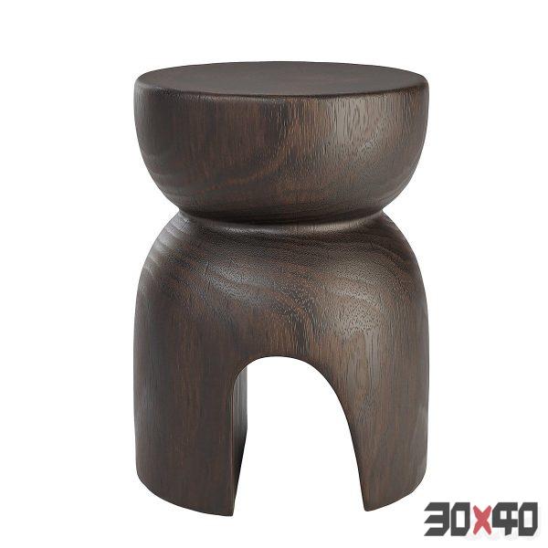 Teakhouse Side Table Assymetrical (PBR)-30x40 Mood