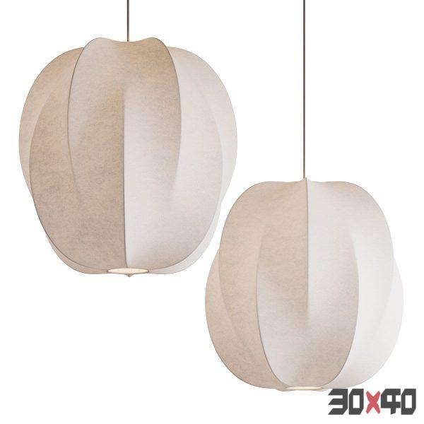 Nordic Wabi-sabi pendant light. Italy mid 1900's-30x40 Mood