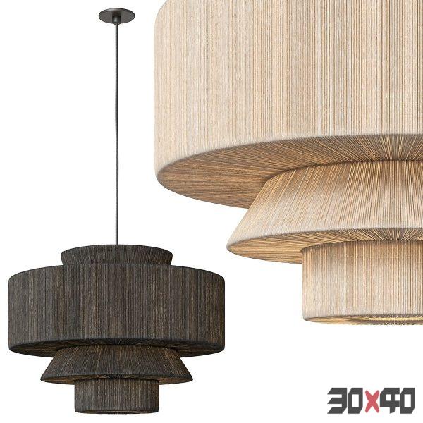 RH pendant lamp Amaya-30x40 Mood
