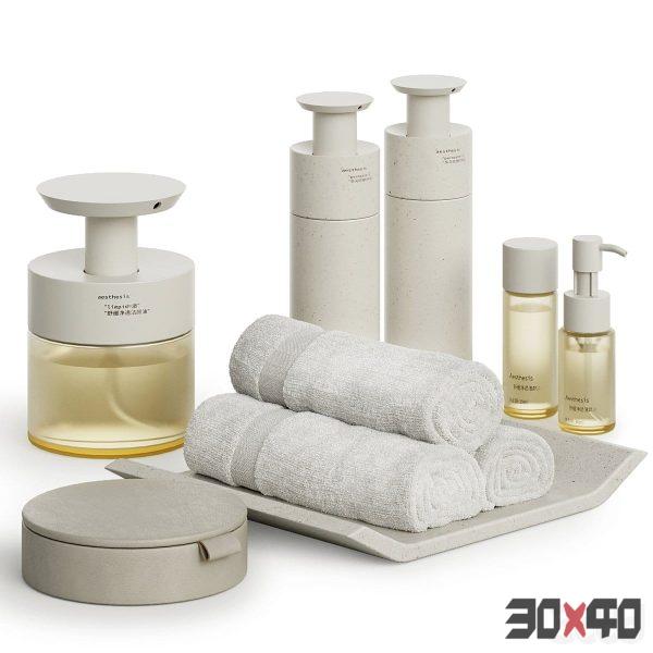 Decorative set for bathroom-30x40 Mood