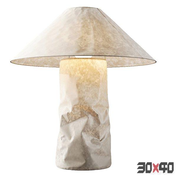 Table Lamp 02 - Lampampe Paper Lamp