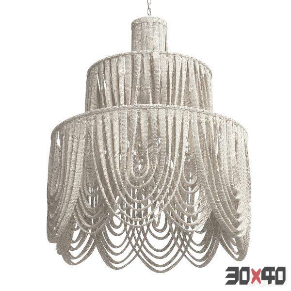 Palecek Selita Oversized Chandelier-30x40 Mood