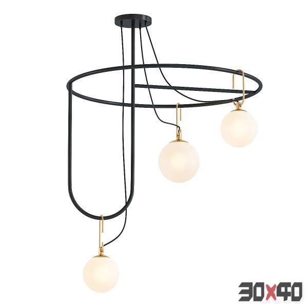 NH S4 Circular Chandelier-30x40 Mood