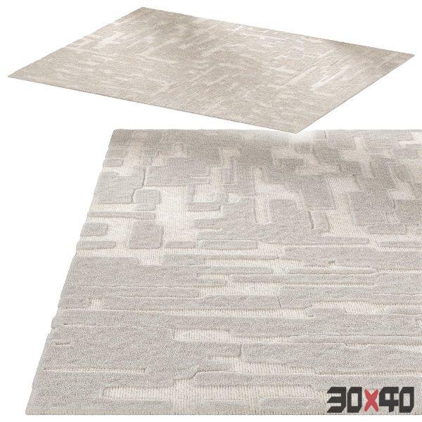Loloi Bennett 05 White Rug-30x40 Mood