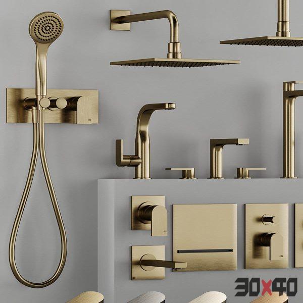 Gessi Manzoni bathroom faucet collection set 1-30x40 Mood