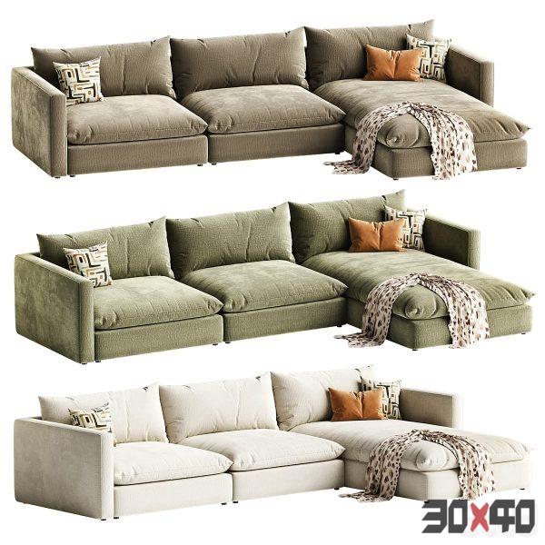 Unwind Modular Sofa-30x40 Mood