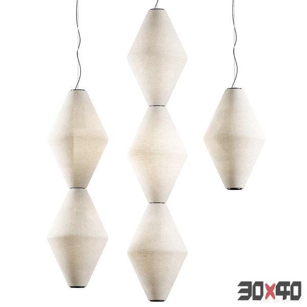 De Padova Helium Pendant Lamp-30x40 Mood