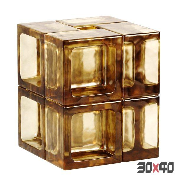 Mano block sculptural tables by Tom Fereday