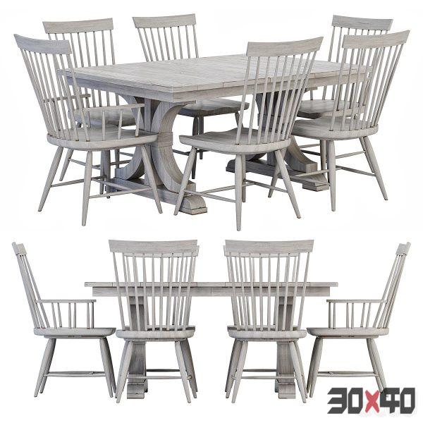 Belhaven Dining Table Set-30x40 Mood