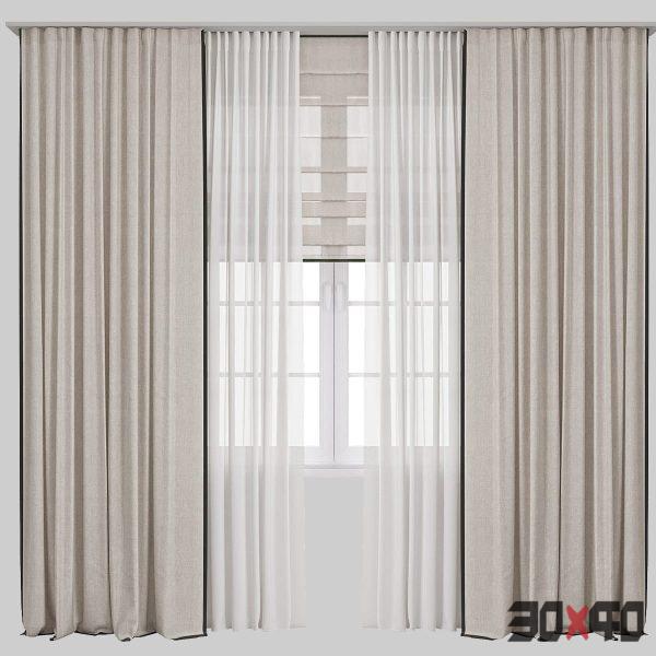 Curtain 89/ Curtains-30x40 Mood