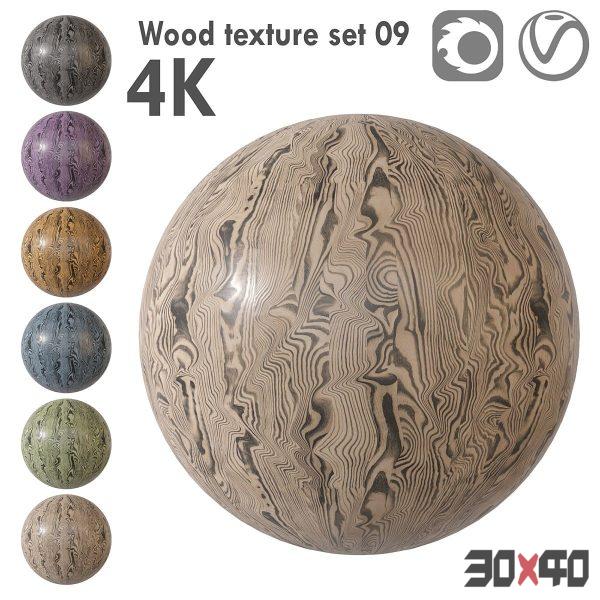 Wood Texture Set 09